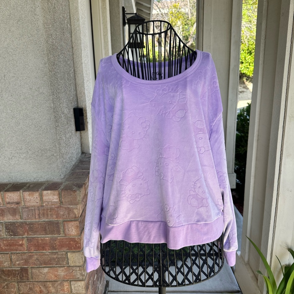 Sanrio Lavender Hello Kitty Top